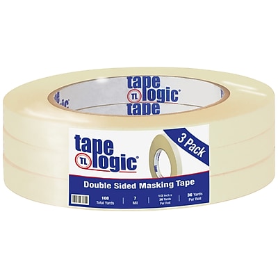 Pack of 12 1 x 60 yd Partners Brand PT93500312PKY Tape Logic Masking Tape Yellow 1 x 60 yd 